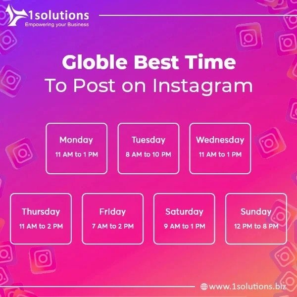 The Best Time To Post On Instagram For Small Businesses