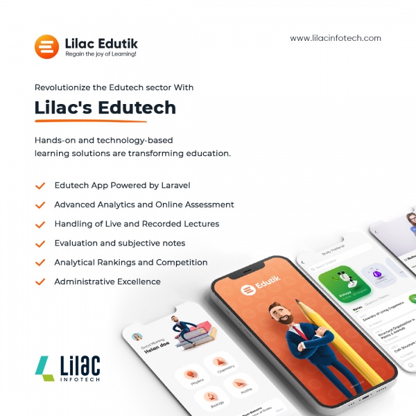 Leading E-learning App Development Company India | Lilac Infotech