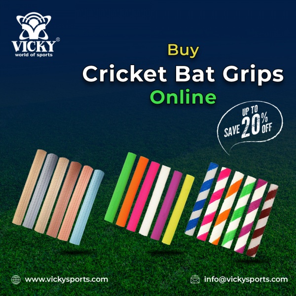 Buy Cricket Bat Grips Online from Vicky Sports