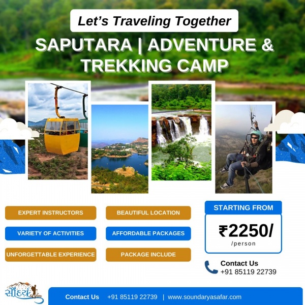 Book Your Saputara Adventure Camp Package With Soundarya Safar Today And Get Ready For An Unforgettable Experience